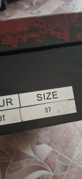 Сапожки раз.  37