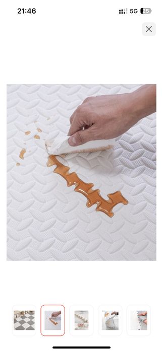 Коврик пазл, размер 60 на 60