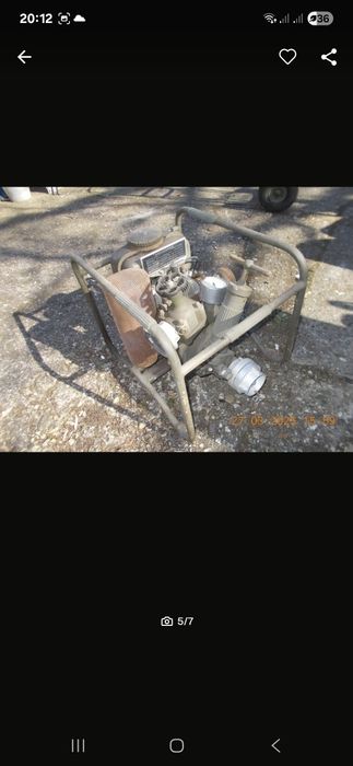 Motopompa apa Model JLO Magirus Deutz 2/5