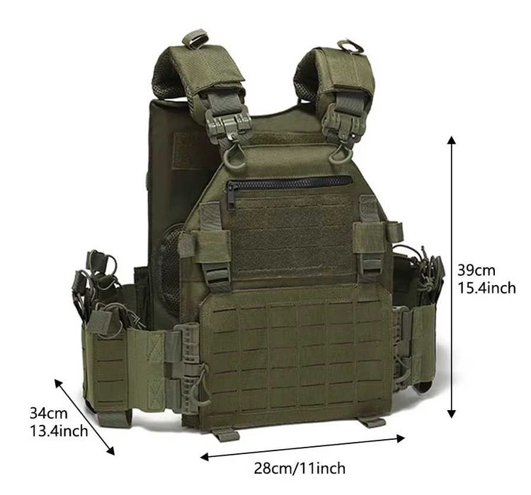 Vestă Tactic Avansat Multifuncțională MOLLE Fast release Plate Carrier