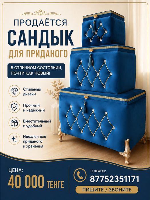 Сандык в идеальным состоянии