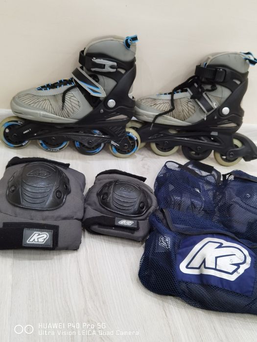 Ролер Авес 7  с предпазителни протектори К2