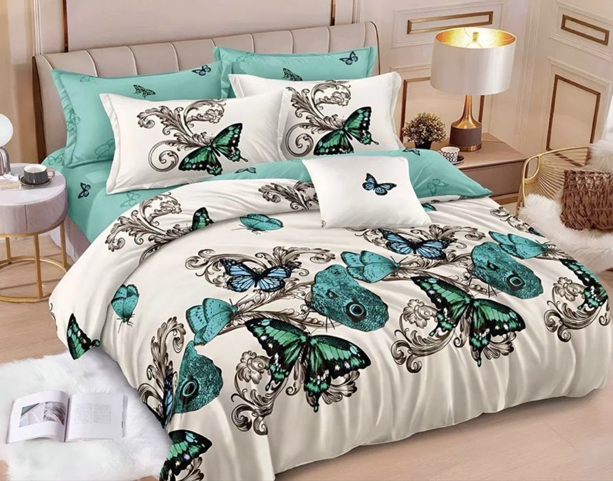 Двулицево спално бельо 6 части