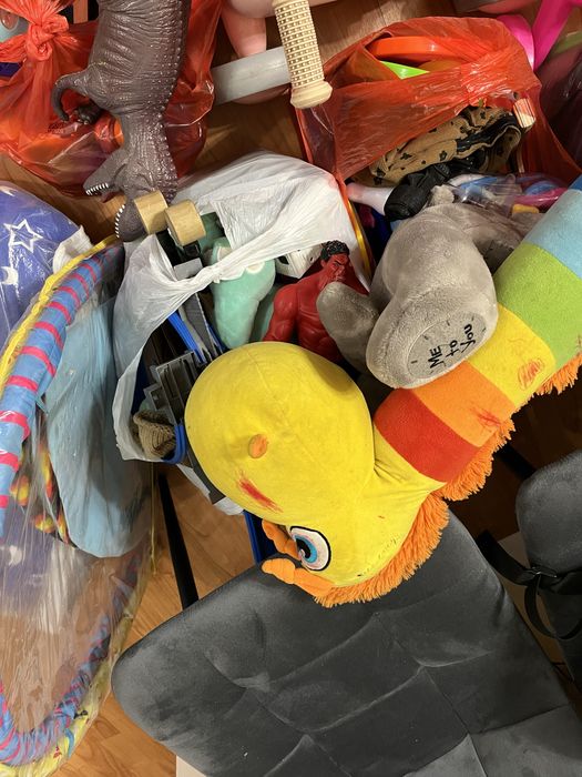 Игрушки, велик,подушка для бер-ных,сумка