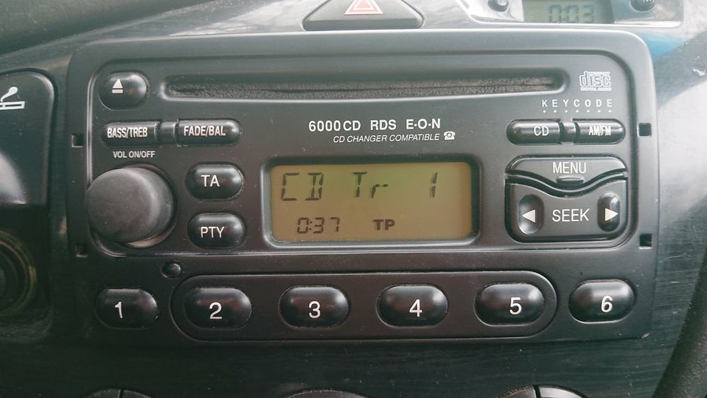 CD  6000 ford RDS за форд фокус,мондео,фиеста,маверик,галакси,транзит