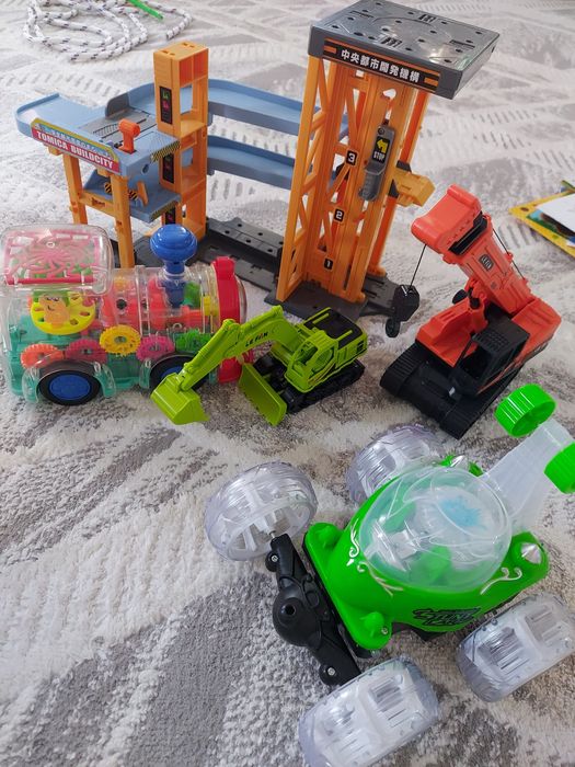 Парковка экскаватор