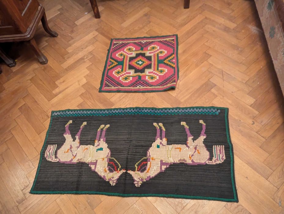 Carpete Oltenesri tesute manual sau la razboi