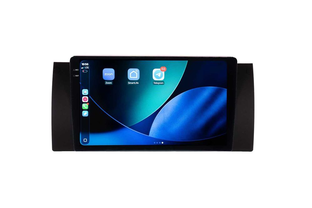 Navigatie BMW E39 Seria 5 / X5 E53 Android 14 , Apple Carplay , Android Auto + Camera Marsarier