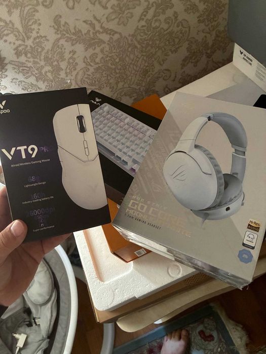 Новый Мощный ПК White Edition TUF