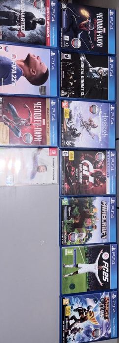 Продаю игры на Play Station 4 и Nintendo Switch.