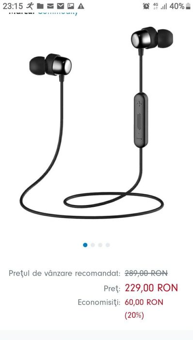 casti cu bluetooth, gara fir