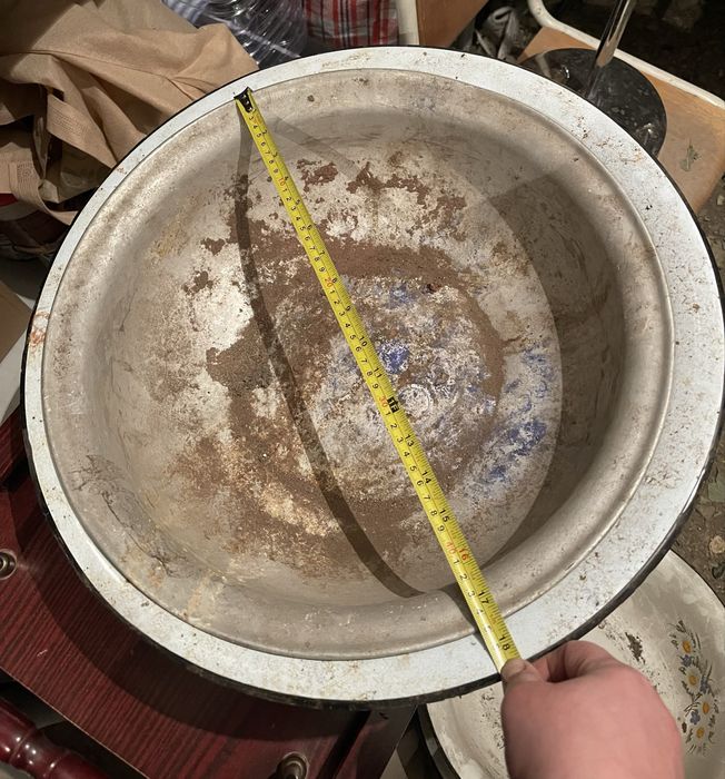 Таз СССР металлический 12 л