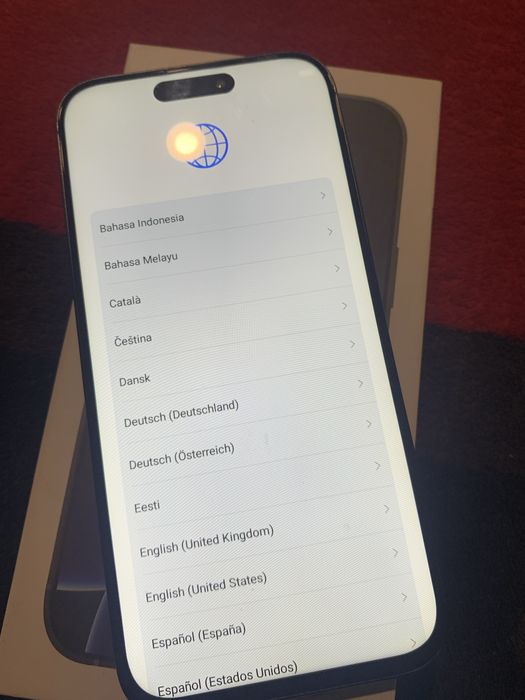 Vand iphone 16 pro max