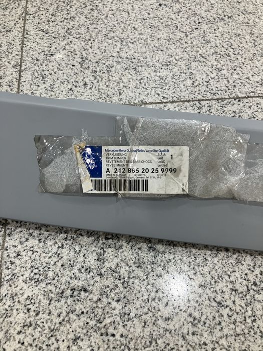 Диффузор заднего бампера мерседес w212