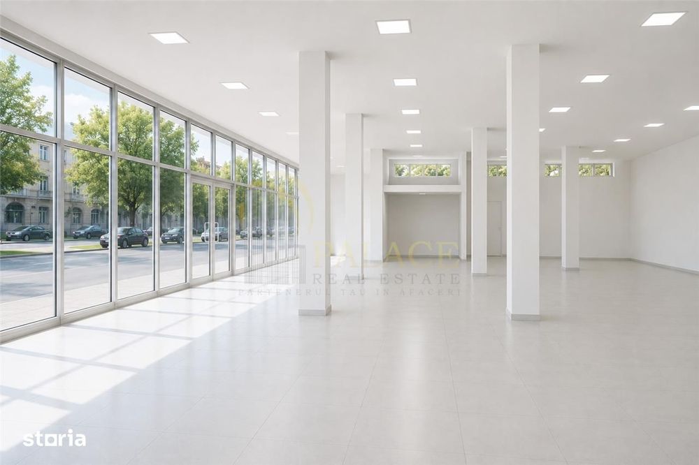 Spatiu Comercial la Bulevard | 184 mp | Zona Pacurari | Vitrina Genero