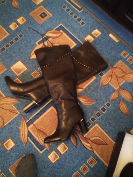 Зимние сапоги европейка