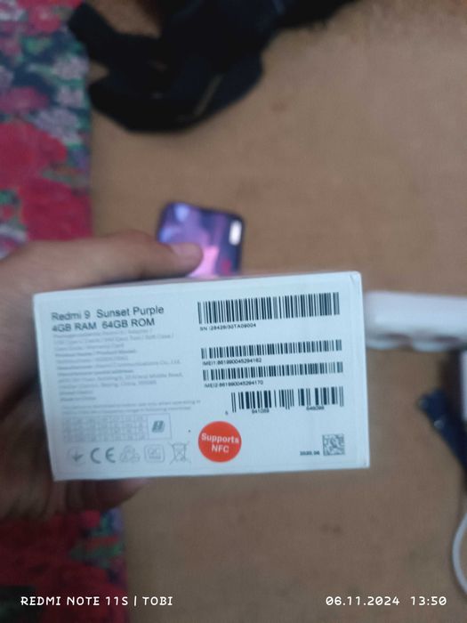 REDMI 9 yahshi tutilgan