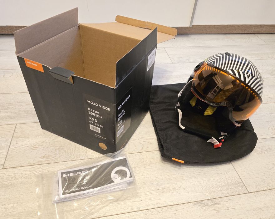Casca schi copii Head MOJO VISOR, XXS, 47-51 cm