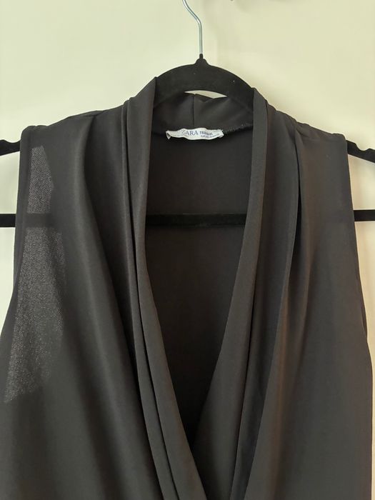 Черно елегантно боди Zara