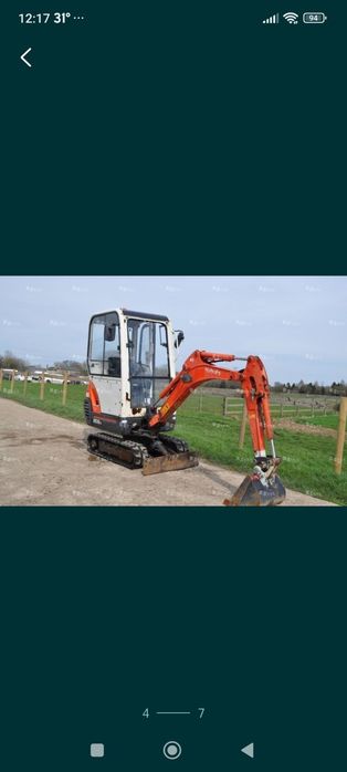 Închiriez mini excavator miniexcavator buldoexcavator