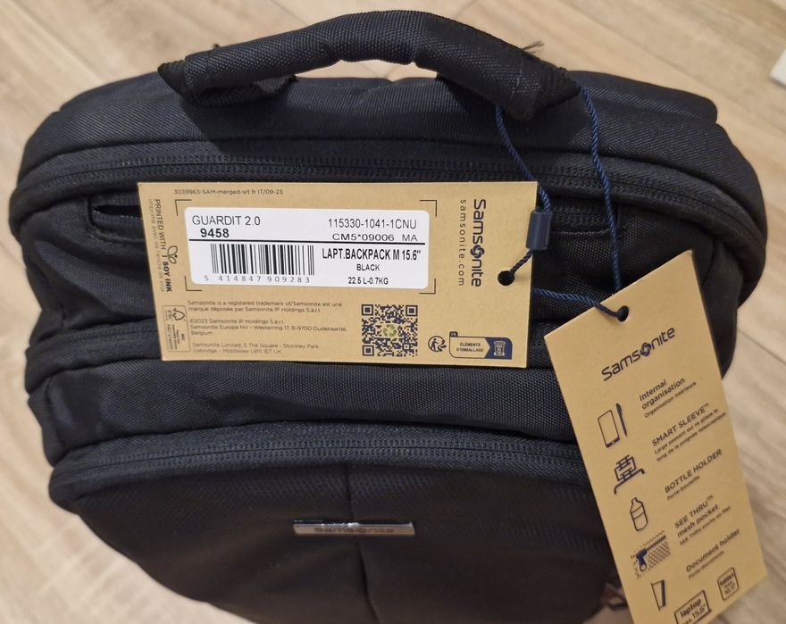 Samsonite Guardit 2.0 – Laptop Backpack M 15.6", negru