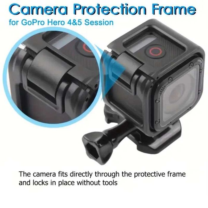 Рамка за GoPro 4 session/5 session + болт + щипка