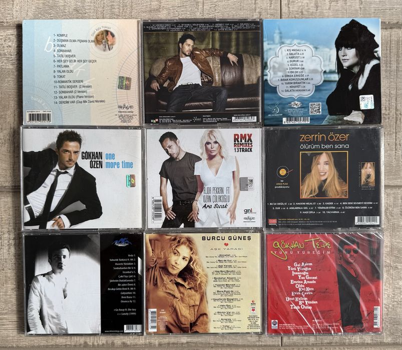 Lot 18 cd-uri cu muzica dance turceasca