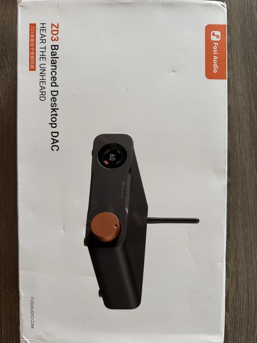 Convertor Digital-Analogic, Fosi Audio, ZD3, Output Balansat XLR/RCA, Bluetooth 5.0