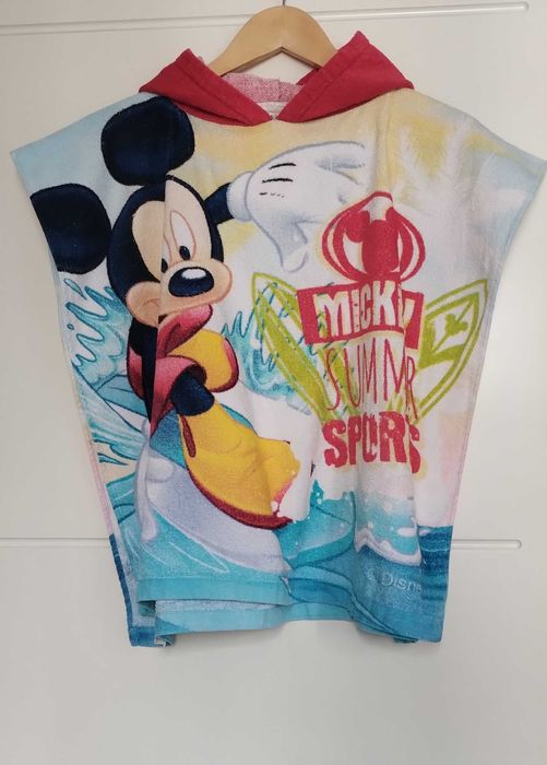 Prosop cu gluga pt copii, pt baie sau piscina cu Mikey Mouse