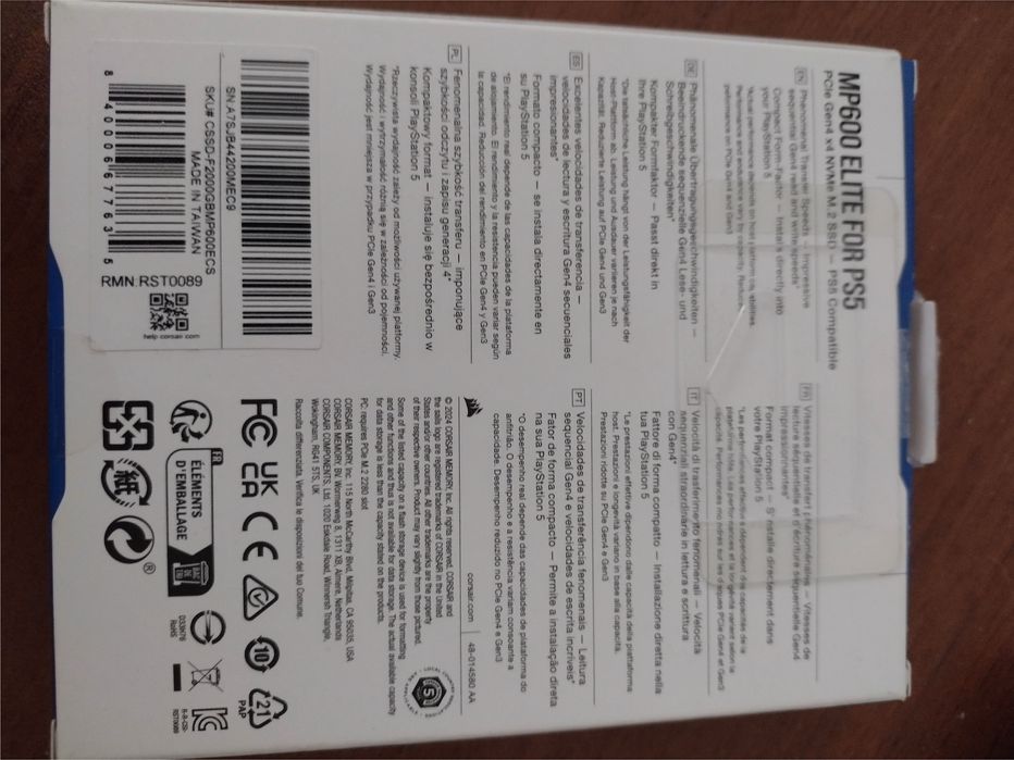 MP600 elite ssd PS5 2tb