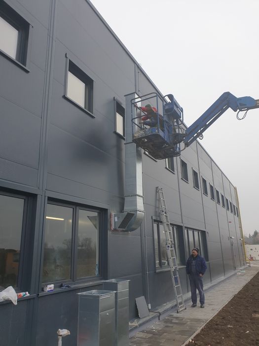 Montaj Hote INDUSTRIALE, Tubulaturi, Ventilatii si Cosuri Fum