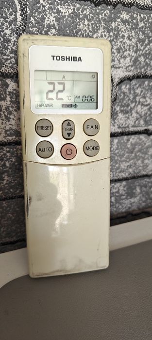 Пульт TOSHIBA WH-H01EE для кондиционера