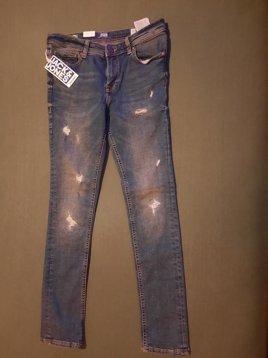 НОВИ Дънки детски за момче JACK & JONES- 13години, ръст 152 см.!