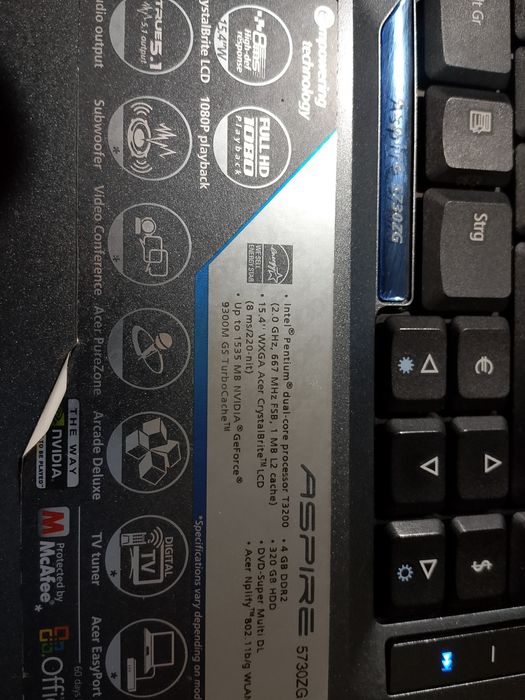 Acer Aspire 5730ZG