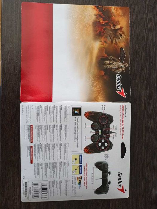 Гeймпад Genius МaхFirе Вlаzе3 (РС/PS3) USВ