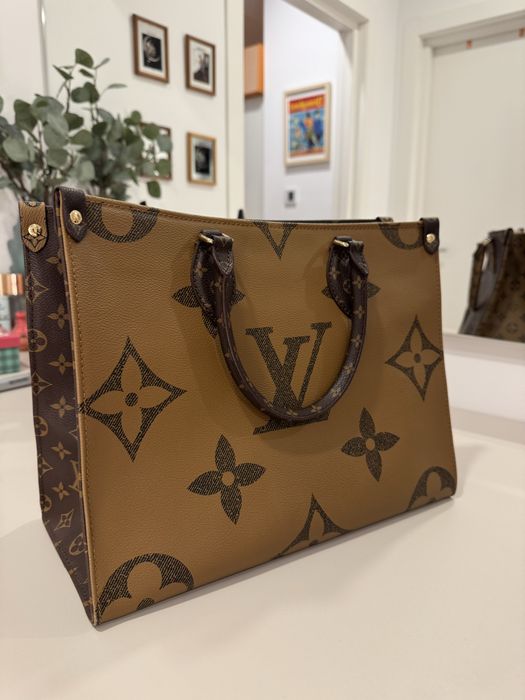 Geanta superba Louis Vuitton On The Go in conditie perfecta