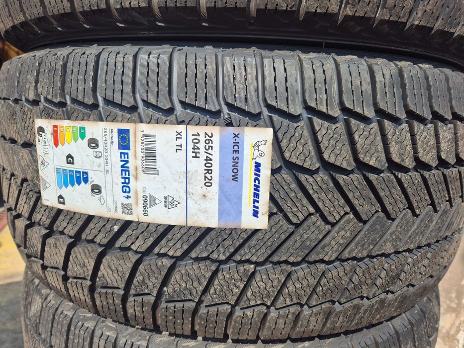 4 Anvelope M+S IARNA - 265/40/20 - Michelin ICE SNOW - NOU - DOT 2022 ! SUPER PRET !