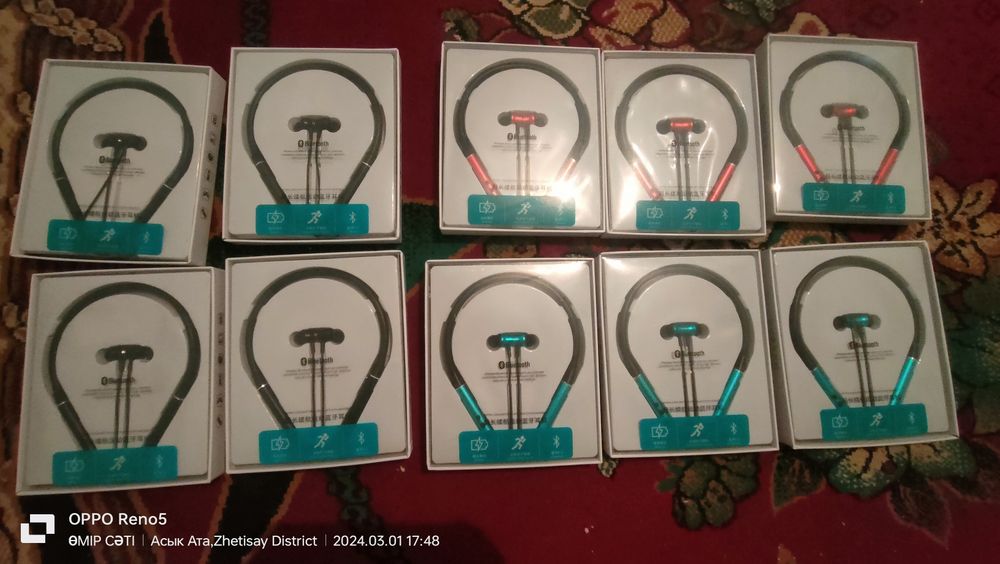 Блютуз наушник с ободком