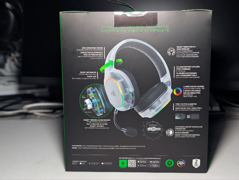 Razer Barracuda X Chroma Phantom white