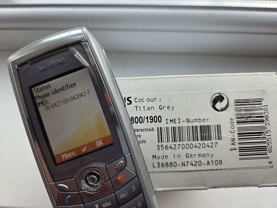 Siemens CX75 la cutie