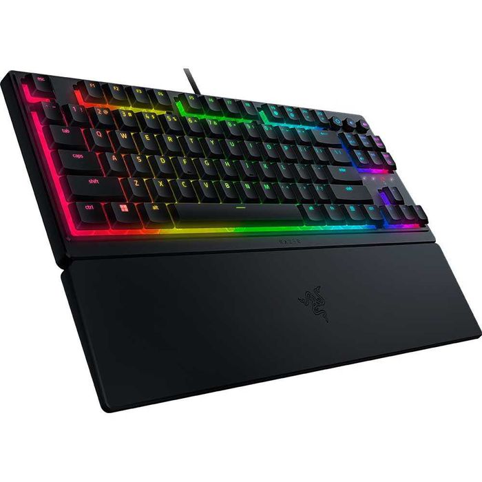 Tastatura gaming Razer Ornata V3 Tenkeyless iluminare RGB TKL, Mecanica neagra noua Sigilata