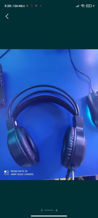 Наушники игровые HP