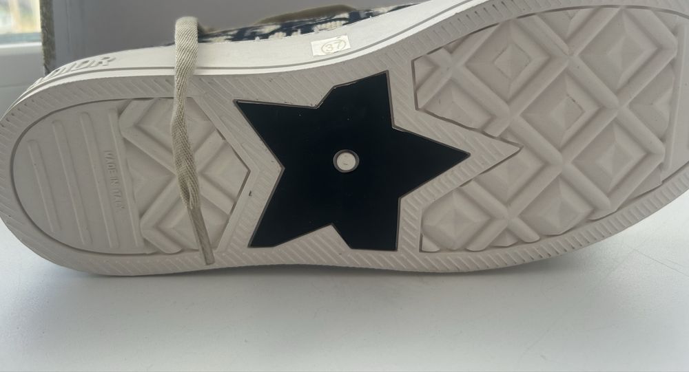 Новые кеды в стиле Dior Oblique