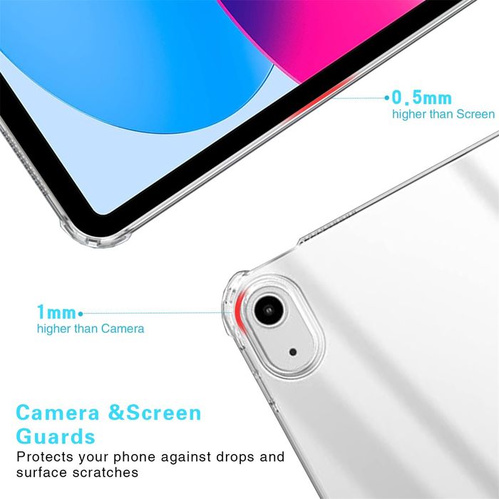 Apple iPad 11 / 10 10.9 / 9 8 7 10.2 / Усилен силиконов кейс за таблет