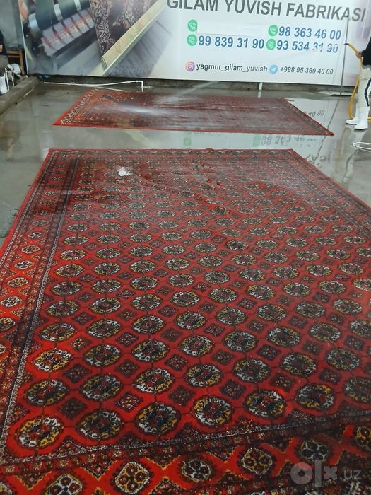 Gilam yuvish hizmati Segili. zangota shu atrifdagi barcha tumanlar