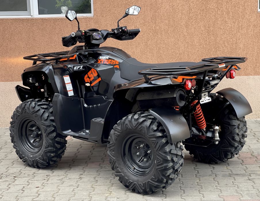 Atv Acces Motor Shade XTreme 650cc 4x4 2022 EFI / IRS / Face-Lift / Long / 1453 km  / Recent adus din Germania / stare Nouă ! (Cf moto , tgb,yamaha)
