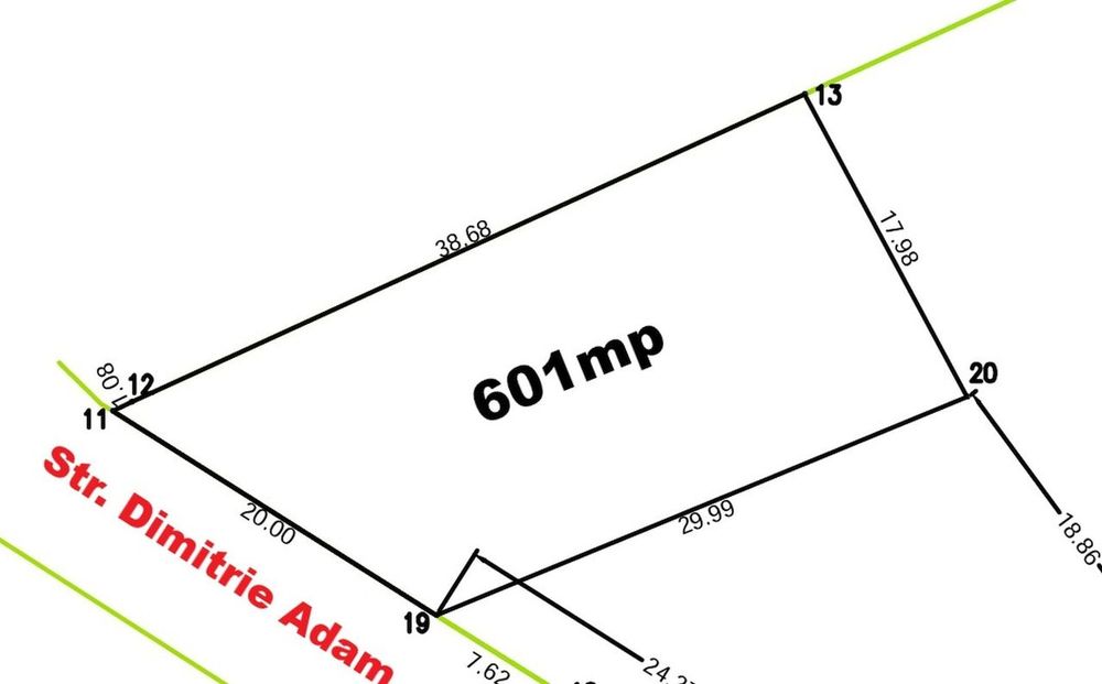 601mp - Teren Mosnita Veche - toate utilitatile - 63.000Euro