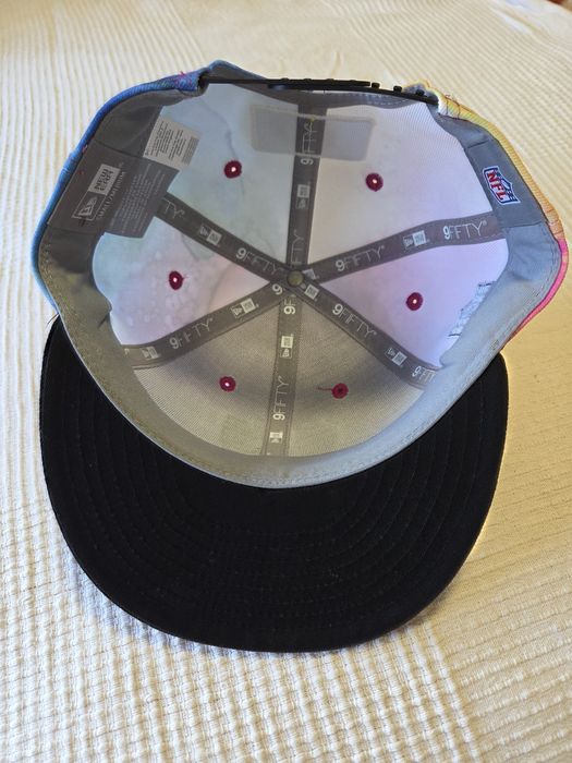 Sapca SnapBack NewEra Los Angeles Raiders S/M  Crucial Catch . Impecabila.