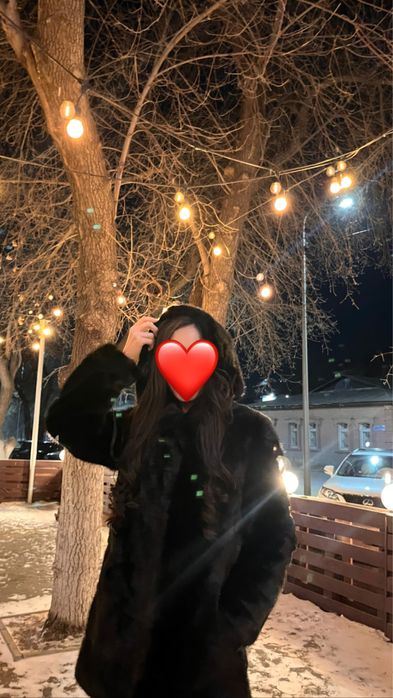 Шуба черный бриллиант трансформер