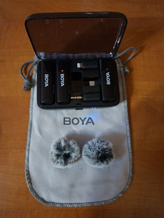 Микрофон boya. Абсолютно новый